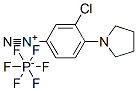 68015-92-9,3-chloro-4-(1-pyrrolidinyl)benzenediazonium hexafluorophosphate