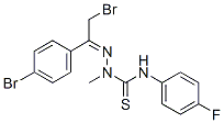 680215-18-3,N1-(4-FLUOROPHENYL)-2-[2-BROMO-1-(4-BROMOPHENYL)ETHYLIDENE]-1-METHYLHYDRAZINE-1-CARBOTHIOAMIDE