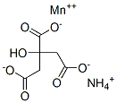 68039-18-9,citric acid, ammonium manganese(2+) salt