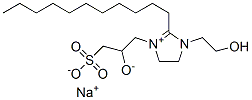 68039-23-6,4,5-dihydro-1-(2-hydroxyethyl)-3-(2-hydroxy-3-sulphonatopropyl)-2-undecyl-1H-imidazolium, monosodium salt
