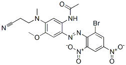 68052-46-0,N-[2-[(2-bromo-4,6-dinitrophenyl)azo]-5-[(2-cyanoethyl)methylamino]-4-methoxyphenyl]acetamide