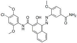 68110-26-9,4-[[5-(aminocarbonyl)-2-methoxyphenyl]azo]-N-(4-chloro-2,5-dimethoxyphenyl)-3-hydroxynaphthalene-2-carboxamide