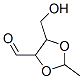 68123-96-6,1,3-Dioxolane-4-carboxaldehyde, 5-(hydroxymethyl)-2-methyl- (9CI)