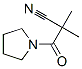 681247-26-7,Pyrrolidine, 1-(2-cyano-2-methyl-1-oxopropyl)- (9CI)