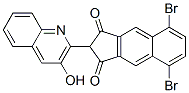 68133-02-8,5,8-dibromo-2-(3-hydroxyquinolin-2-yl)-1H-benz[f]indene-1,3(2H)-dione