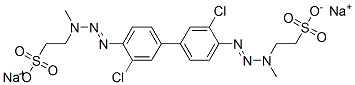 68133-33-5,disodium 2,2'-[(3,3'-dichloro[1,1'-biphenyl]-4,4'-diyl)bis(1-methyl-2-triazene-3,1-diyl)]bisethanesulphonate