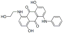68133-70-0,1,5-dihydroxy-4-[(2-hydroxyethyl)amino]-8-(phenylamino)anthraquinone