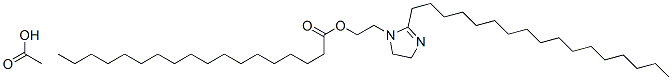 68134-27-0,2-(2-heptadecyl-4,5-dihydro-1H-imidazol-1-yl)ethyl stearate, monoacetate