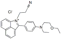 68134-32-7,1-(2-cyanoethyl)-2-[4-[(2-ethoxyethyl)ethylamino]phenyl]benz[cd]indolium chloride