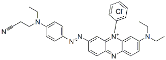 68134-34-9,3-[[4-[(2-cyanoethyl)ethylamino]phenyl]azo]-7-(diethylamino)-5-phenylphenazinium chloride