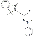 68134-35-0,1,3,3-trimethyl-2-[1-(methylphenylhydrazono)ethyl]-3H-indolium chloride