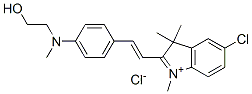 68134-36-1,5-chloro-2-[2-[4-[(2-hydroxyethyl)methylamino]phenyl]vinyl]-1,3,3-trimethyl-3H-indolium chloride