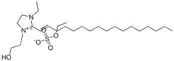 68140-93-2,1-ethyl-2-(heptadecenyl)-4,5-dihydro-3-(2-hydroxyethyl)-1H-imidazolium ethyl sulphate