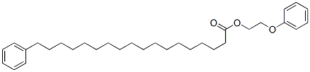 68141-05-9,2-phenoxyethyl 18-phenyloctadecanoate