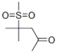 68152-40-9,4-METHANESULPHONYL-4-METHYLPENTAN-2-ONE