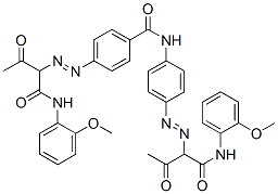68155-71-5,4-[[1-[[(2-methoxyphenyl)amino]carbonyl]-2-oxopropyl]azo]-N-[4-[[1-[[(2-methoxyphenyl)amino]carbonyl]-2-oxopropyl]azo]phenyl]benzamide