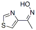 68158-16-7,Ethanone, 1-(4-thiazolyl)-, oxime (9CI)