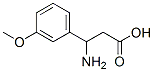 68208-19-5,3-AMINO-3-(3-METHOXY-PHENYL)-PROPIONIC ACID
