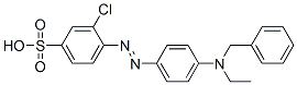 68213-90-1,4-[[4-[(benzyl)ethylamino]phenyl]azo]-3-chlorobenzenesulphonic acid