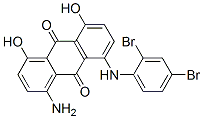 68213-94-5,1-amino-8-[(2,4-dibromophenyl)amino]-4,5-dihydroxyanthraquinone