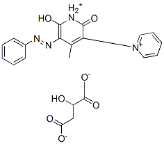 68214-59-5,1',2'-dihydro-6'-hydroxy-4'-methyl-2'-oxo-5'-(phenylazo)-1,3'-bipyridinium malate