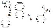 68227-40-7,sodium 5-[(3-nitrophenyl)azo]-8-(phenylamino)naphthalenesulphonate