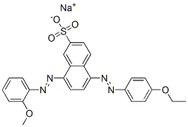 68227-62-3,sodium 5-[(4-ethoxyphenyl)azo]-8-[(2-methoxyphenyl)azo]naphthalene-2-sulphonate