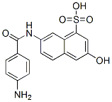 68227-71-4,7-[(4-aminobenzoyl)amino]-3-hydroxynaphthalene-1-sulphonic acid