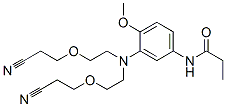 68227-76-9,N-[3-[bis[2-(2-cyanoethoxy)ethyl]amino]-4-methoxyphenyl]propionamide