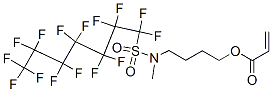 68227-97-4,4-[methyl[(pentadecafluoroheptyl)sulphonyl]amino]butyl acrylate