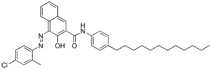 68239-63-4,4-[(4-chloro-2-methylphenyl)azo]-N-(4-dodecylphenyl)-3-hydroxynaphthalene-2-carboxamide