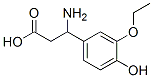 682803-60-7,3-AMINO-3-(3-ETHOXY-4-HYDROXY-PHENYL)-PROPIONIC ACID