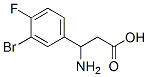 682804-41-7,3-AMINO-3-(3-BROMO-4-FLUORO-PHENYL)-PROPIONIC ACID
