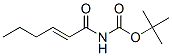 682812-16-4,Carbamic acid, [(2E)-1-oxo-2-hexenyl]-, 1,1-dimethylethyl ester (9CI)