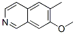 68287-68-3,Isoquinoline, 7-methoxy-6-methyl- (9CI)