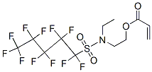 68298-06-6,2-[ethyl[(undecafluoropentyl)sulphonyl]amino]ethyl acrylate