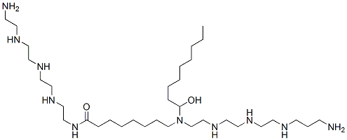 68298-14-6,21-amino-N-[2-[[2-[[2-[(2-aminoethyl)amino]ethyl]amino]ethyl]amino]ethyl]-9-(1-hydroxynonyl)-9,12,15,18-tetraazahenicosanamide