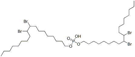 68298-31-7,bis(9,10-dibromooctadecyl) hydrogen phosphate