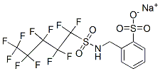 68299-20-7,sodium [[[(undecafluoropentyl)sulphonyl]amino]methyl]benzenesulphonate