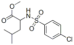 68305-85-1,METHYL 2-([(4-CHLOROPHENYL)SULFONYL]AMINO)-4-METHYLPENTANOATE