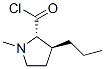 68326-15-8,2-Pyrrolidinecarbonylchloride,1-methyl-3-propyl-,(2S-trans)-(9CI)