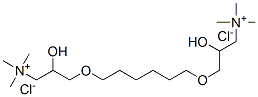 68334-54-3,3,3'-[hexane-1,6-diylbis(oxy)]bis[2-hydroxypropyltrimethylammonium] dichloride