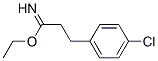 683742-36-1,3-(4-CHLORO-PHENYL)-PROPIONIMIDIC ACID ETHYL ESTER