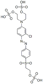 68399-92-8,2,2'-[[3-chloro-4-[[4-[[2-(sulphooxy)ethyl]sulphonyl]phenyl]azo]phenyl]imino]bisethyl bis(hydrogensulphate)
