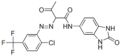 68399-99-5,2-[[2-chloro-5-(trifluoromethyl)phenyl]azo]-N-(2,3-dihydro-2-oxo-1H-benzimidazol-5-yl)-3-oxobutyramide