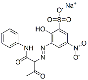 68400-42-0,sodium 2-hydroxy-5-nitro-3-[[2-oxo-1-[anilinocarbonyl]propyl]azo]benzenesulphonate