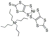 68401-87-6,TETRA-N-BUTYLAMMONIUM BIS(1,3-DITHIOLE-2-THIONE-4,5-DITHIOLATO) NICKEL (III) COMPLEX