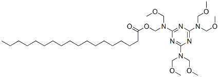 68413-84-3,[[4,6-bis[bis(methoxymethyl)amino]-1,3,5-triazin-2-yl](methoxymethyl)amino]methyl stearate