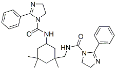 68425-99-0,N-[3-[[[(4,5-dihydro-2-phenyl-1H-imidazol-1-yl)carbonyl]amino]methyl]-3,5,5-trimethylcyclohexyl]-4,5-dihydro-2-phenyl-1H-imidazole-1-carboxamide
