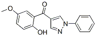 68430-94-4,(2-HYDROXY-5-METHOXY-PHENYL)-(1-PHENYL-1H-PYRAZOL-4-YL)-METHANONE